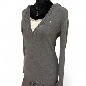 American Eagle Outfitters Gray Hoodie
